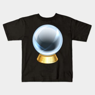 Scrying Ball ( Magic Glass Ball ) Kids T-Shirt